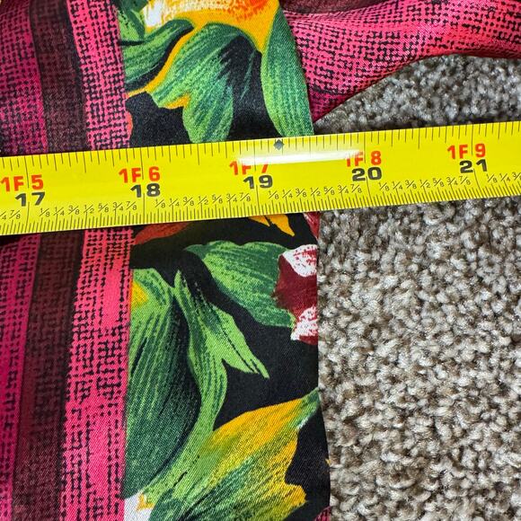 Victoria Secret Gold Label Pajama Set Satin Robe Jacket & Pants 80's Lounge Sz P - Picture 7 of 11